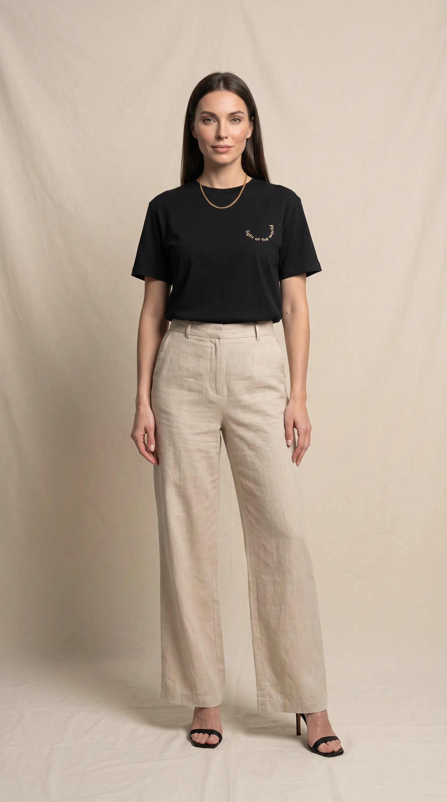 T-Shirt light of the world - Beige product image (3)