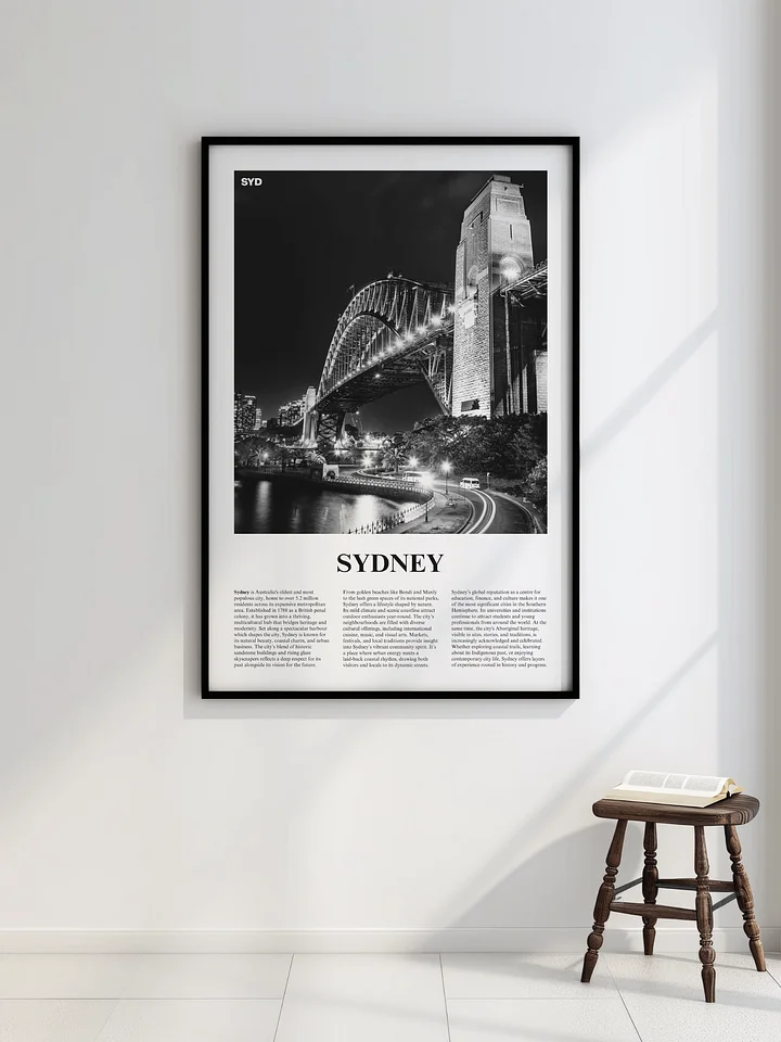 Sydney 02 Newspaper Poster product image (2)