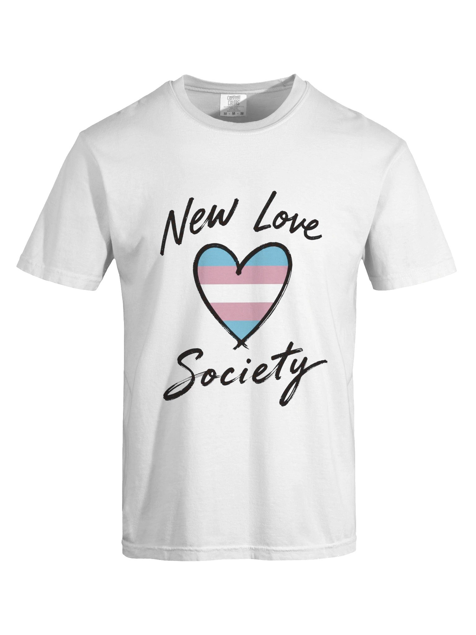 New Love Society Trans Heart Tee product image (5)