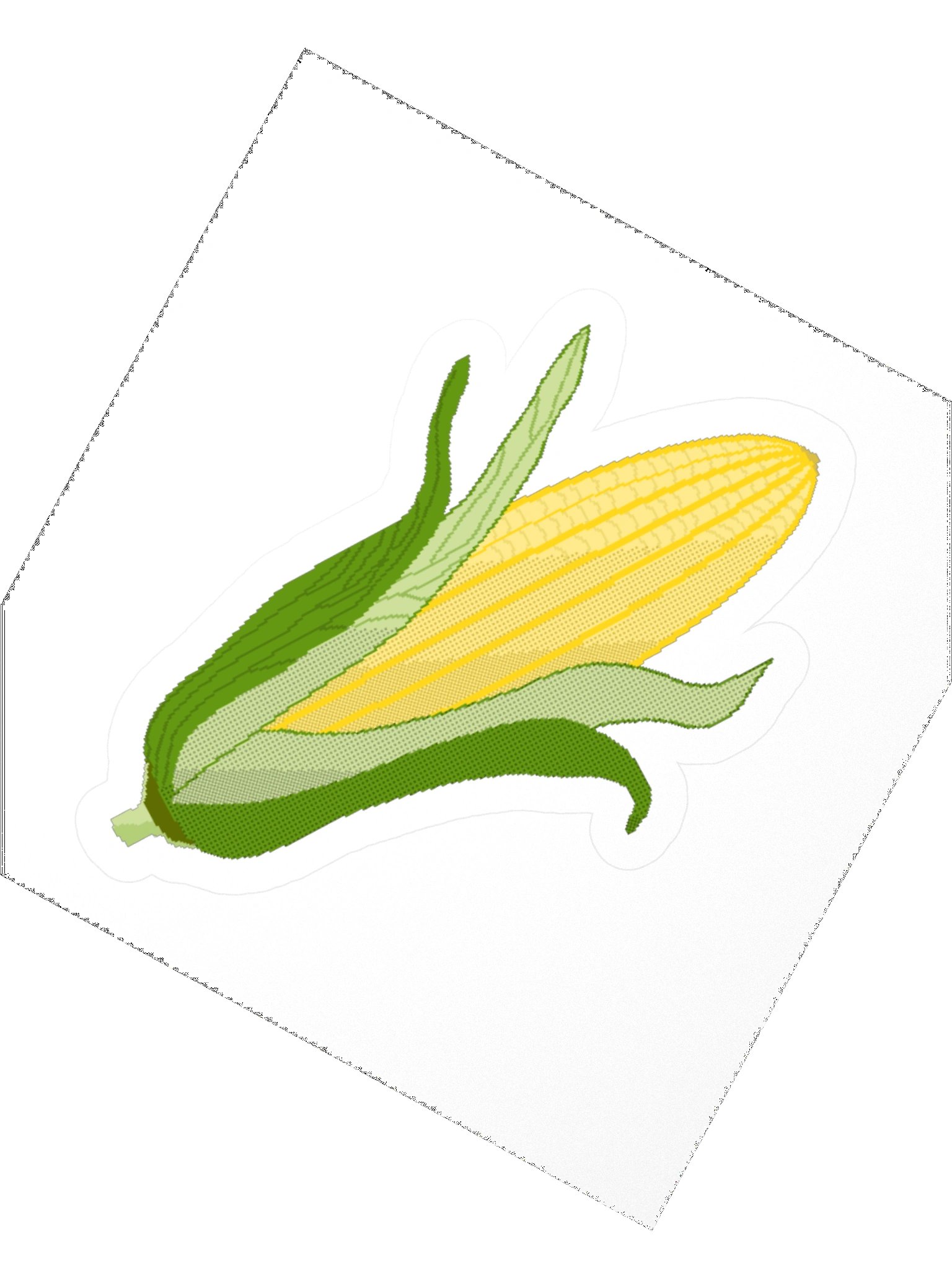 CORN 3"x3" Sticker product image (2)