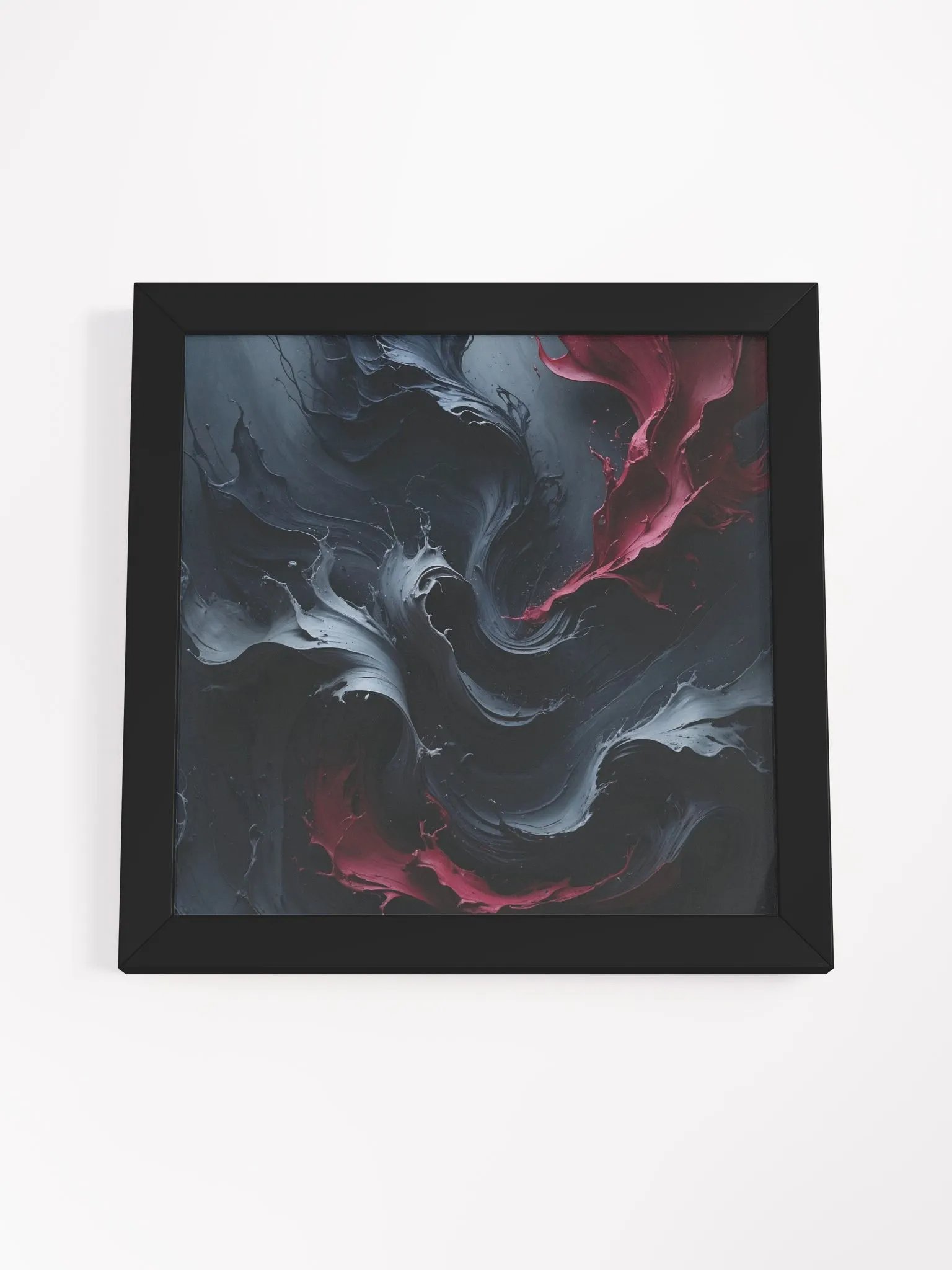 Fluid Fusion Abstract Framed Print product image (13)
