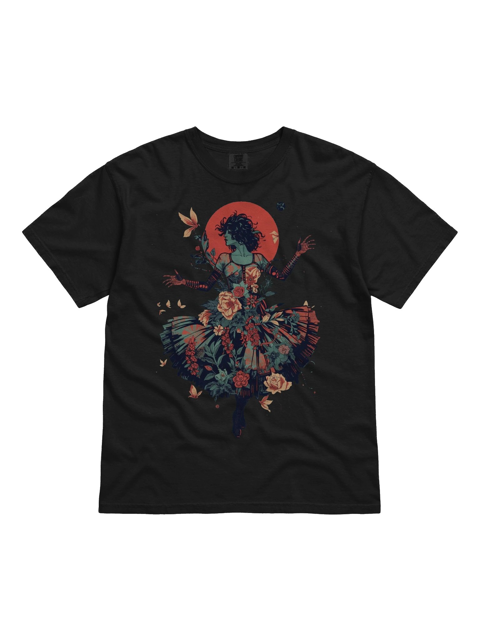 Floral Halo Heavyweight Tee product image (1)