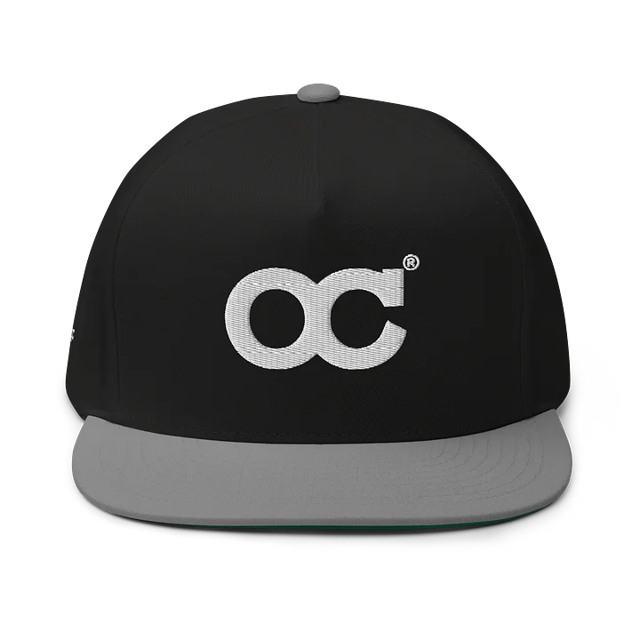 OC Core Flat Snapback Cap (White Logo) product image (8)