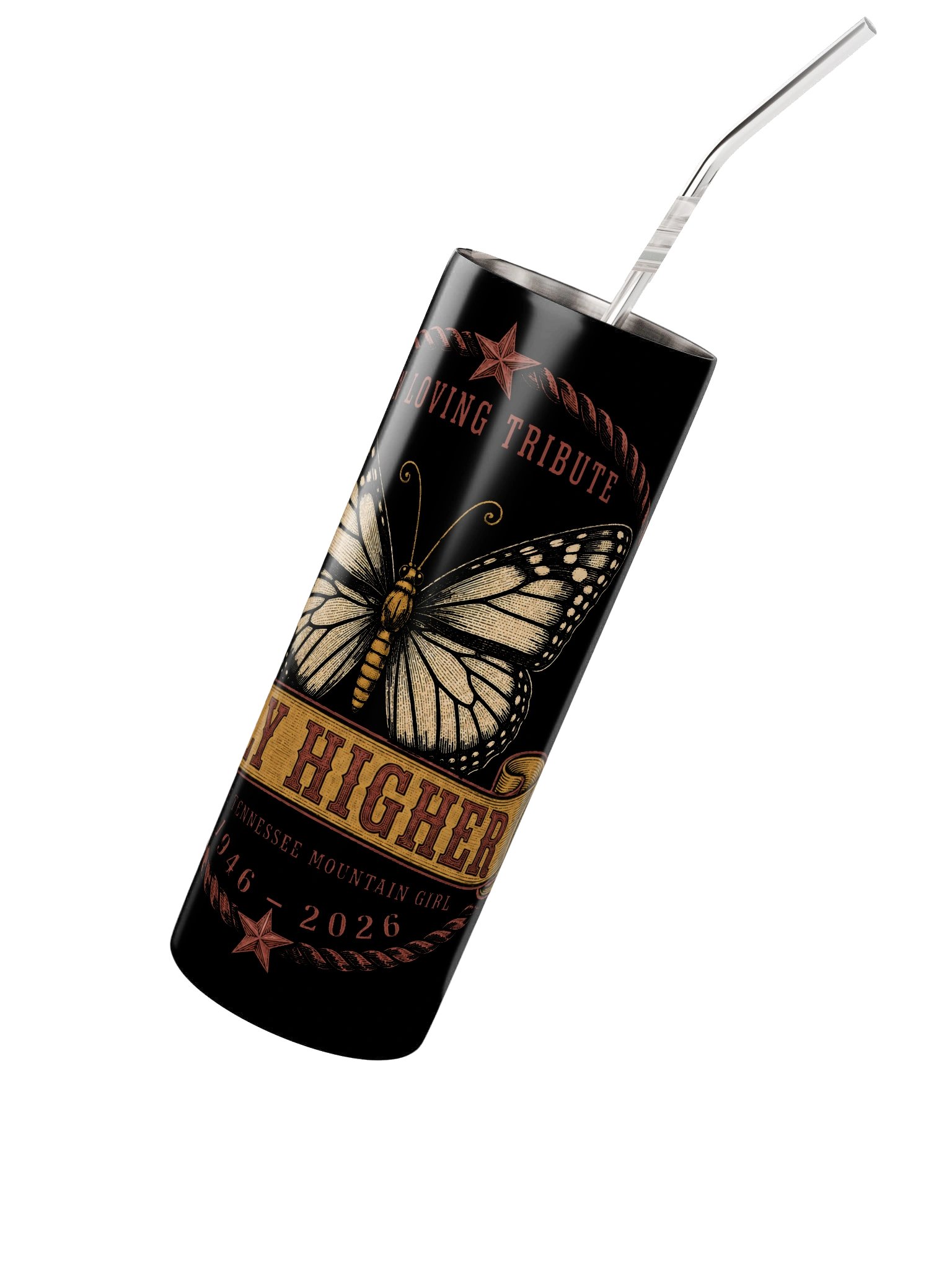 Fly Higher — Tennessee Mountain Girl Tribute Tumbler product image (2)