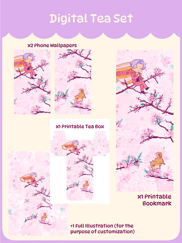 Digital Tea Set product image (1)