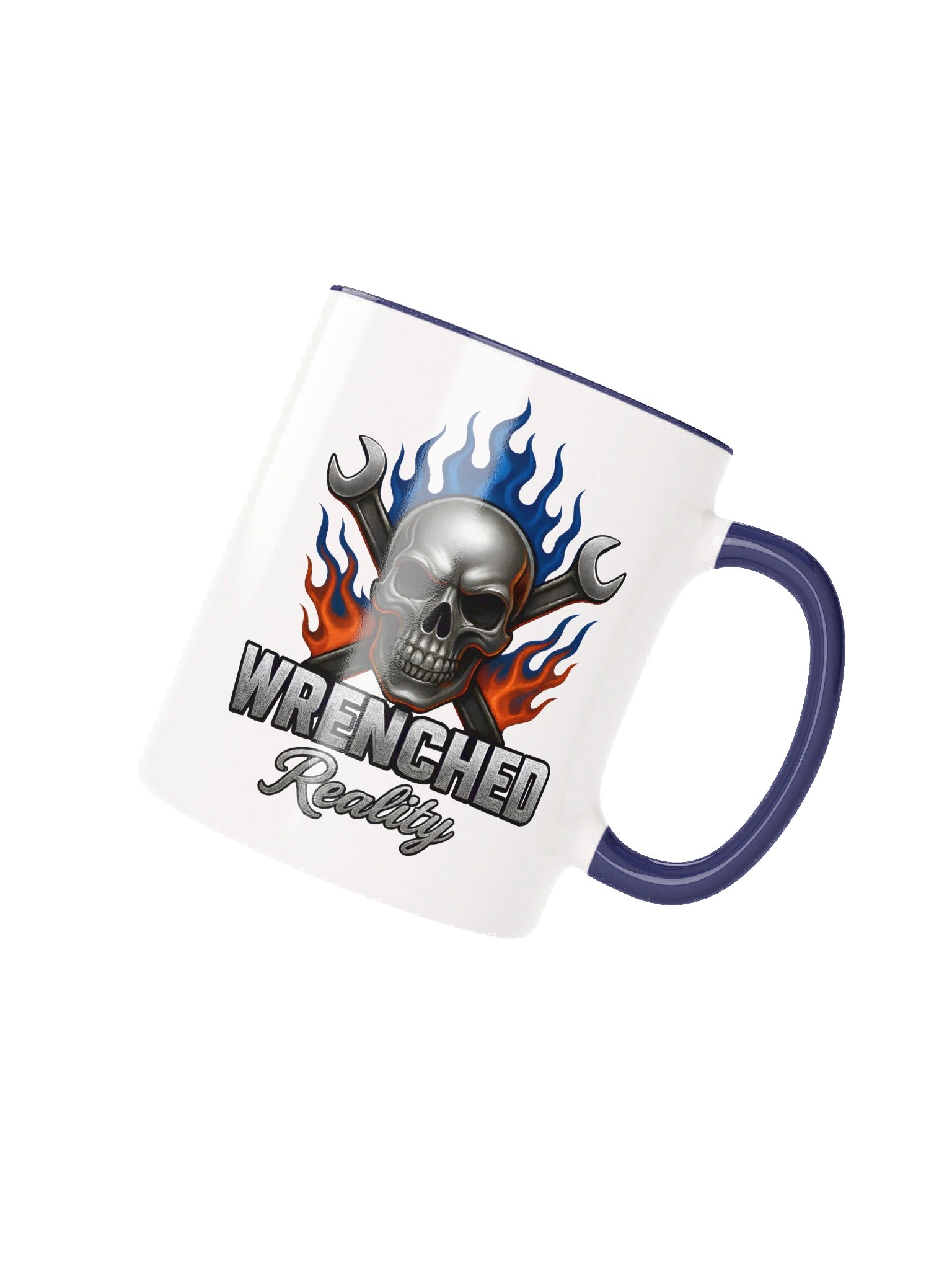 Flaming Skull Ceramic Mug product image (11)