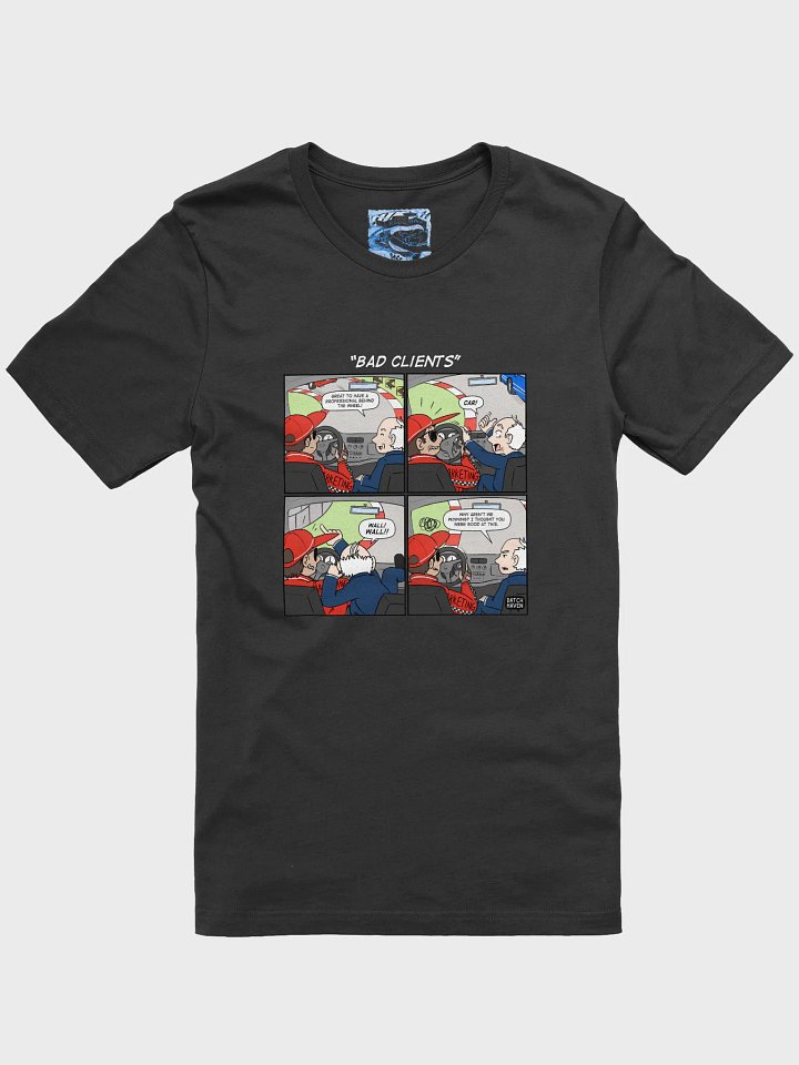 "Bad clients" soft t-shirt product image (1)