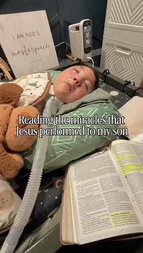 Jesus is the same now that he was back then and he’s still healing! Can I get an amen!? #izaiahsjourney #Jesus #healing #pray...