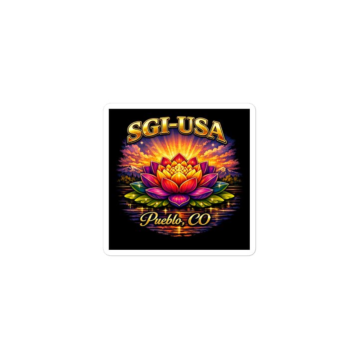SGI-USA Pueblo Sticker product image (2)