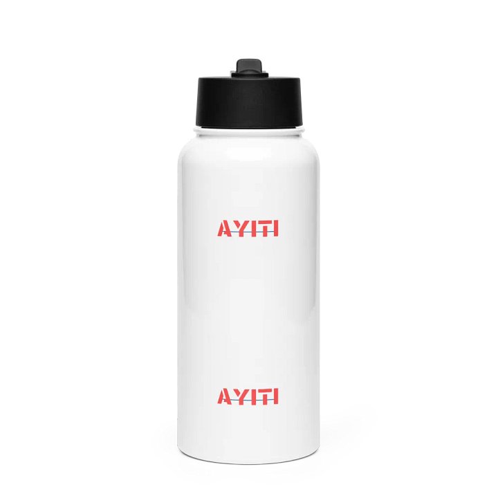 AYITI Red Repeat Stainless Steel Water Bottle product image (1)