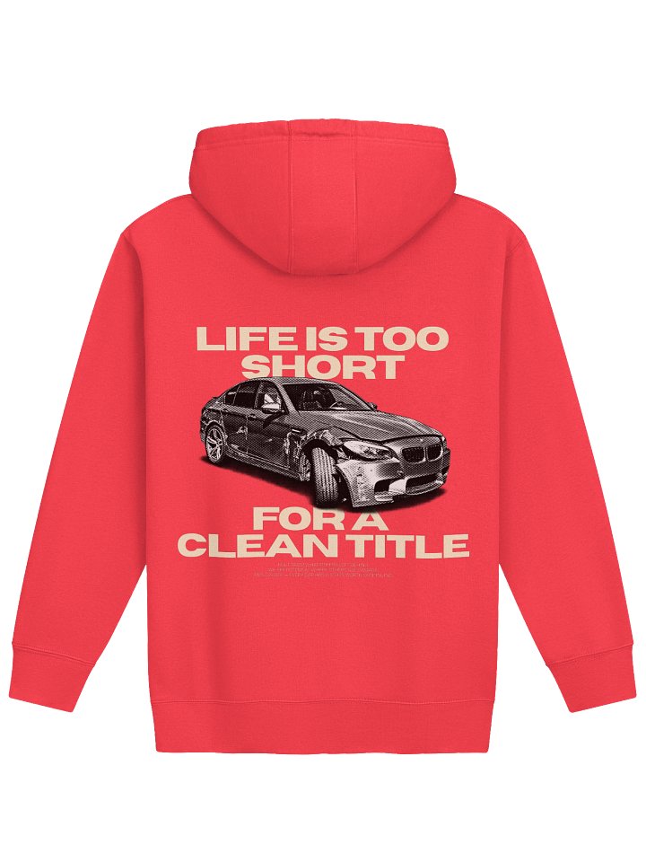 LITSFACT RED M5 HOODIE product image (2)