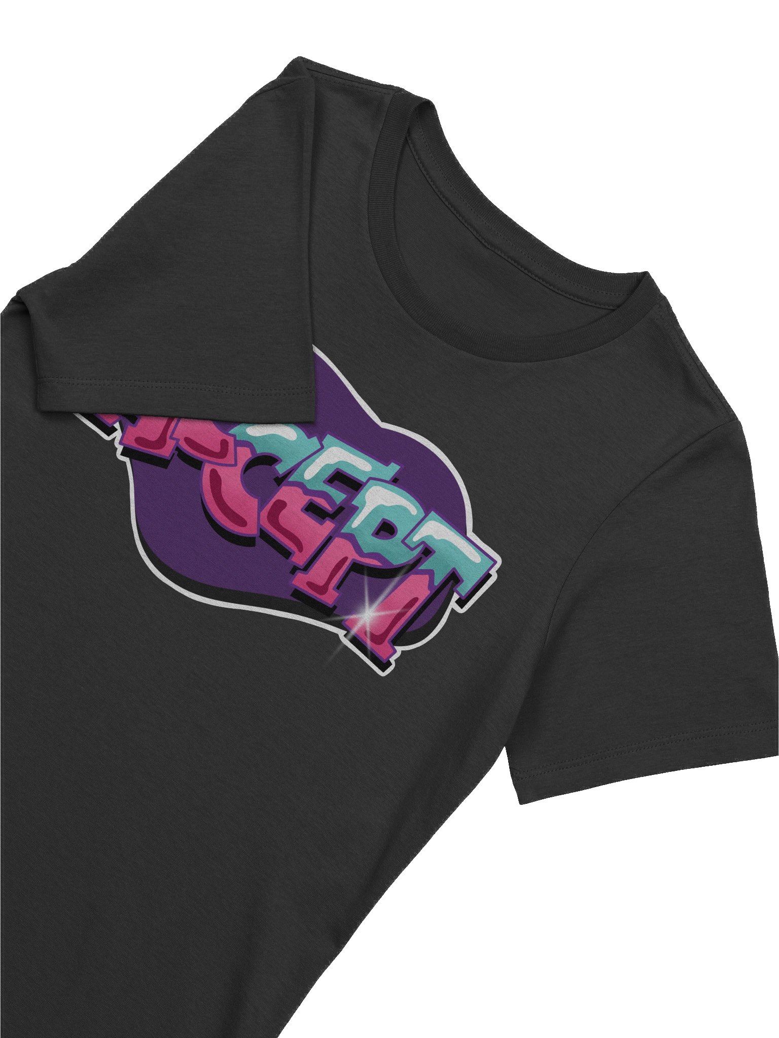 "ACCEPT" - Kawaiifiti Style - Women's Relaxed-fit T-Shirt (Dark) product image (10)