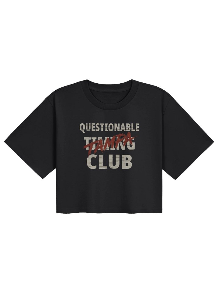 QTC — Wrong Climate Tee | Black | Tampa Club product image (2)