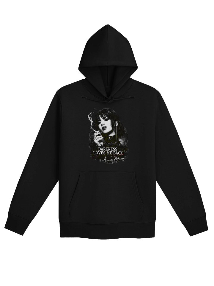 Unisex Essential Organic Hoodie - Darkness Loves Me Back product image (1)