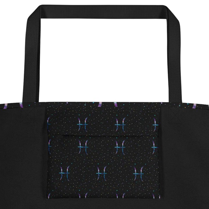 Pisces, Magical Mystical Glyph Only, Patterned Tote product image (2)