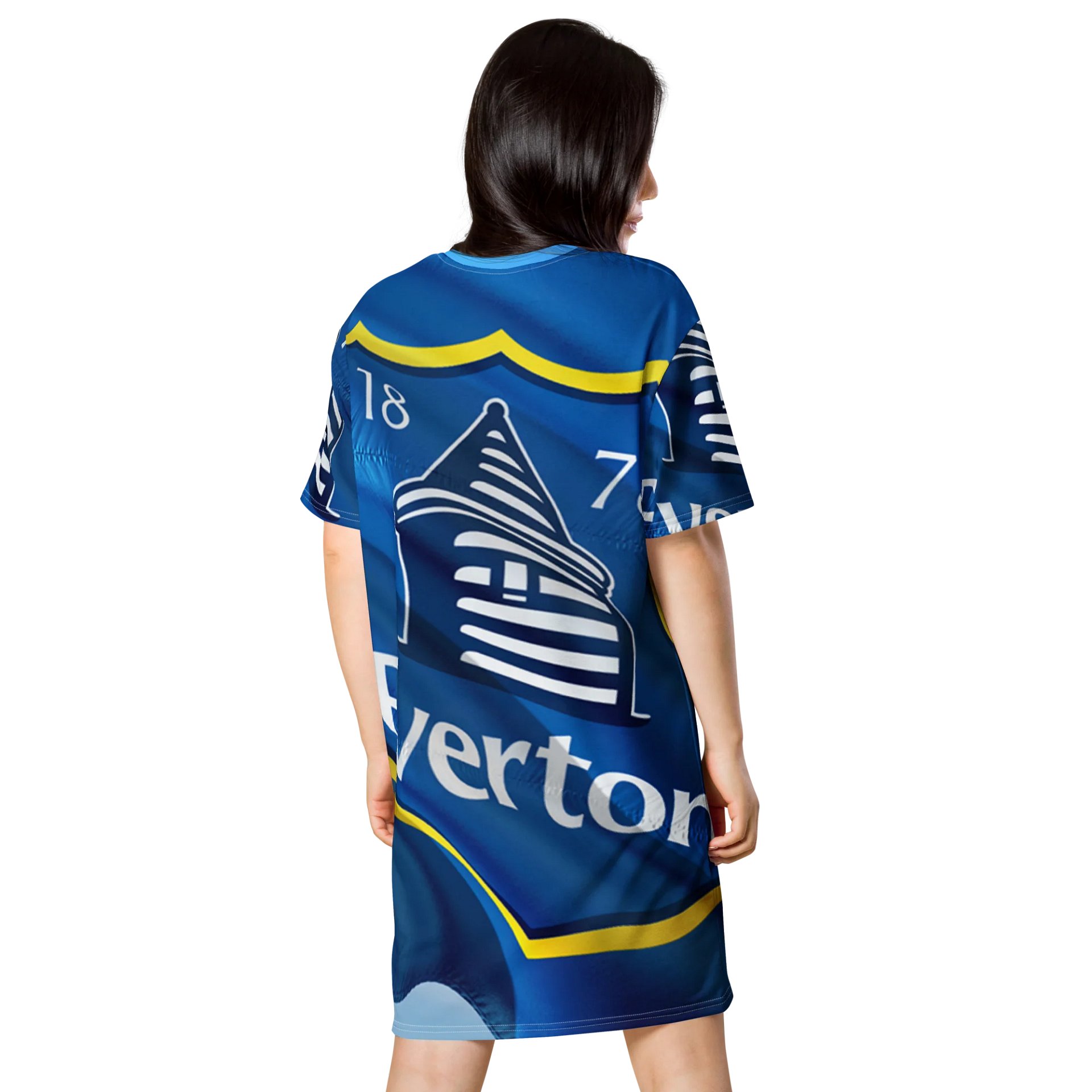 'The Spirit of Everton' All-Over T-Shirt Dress product image (2)