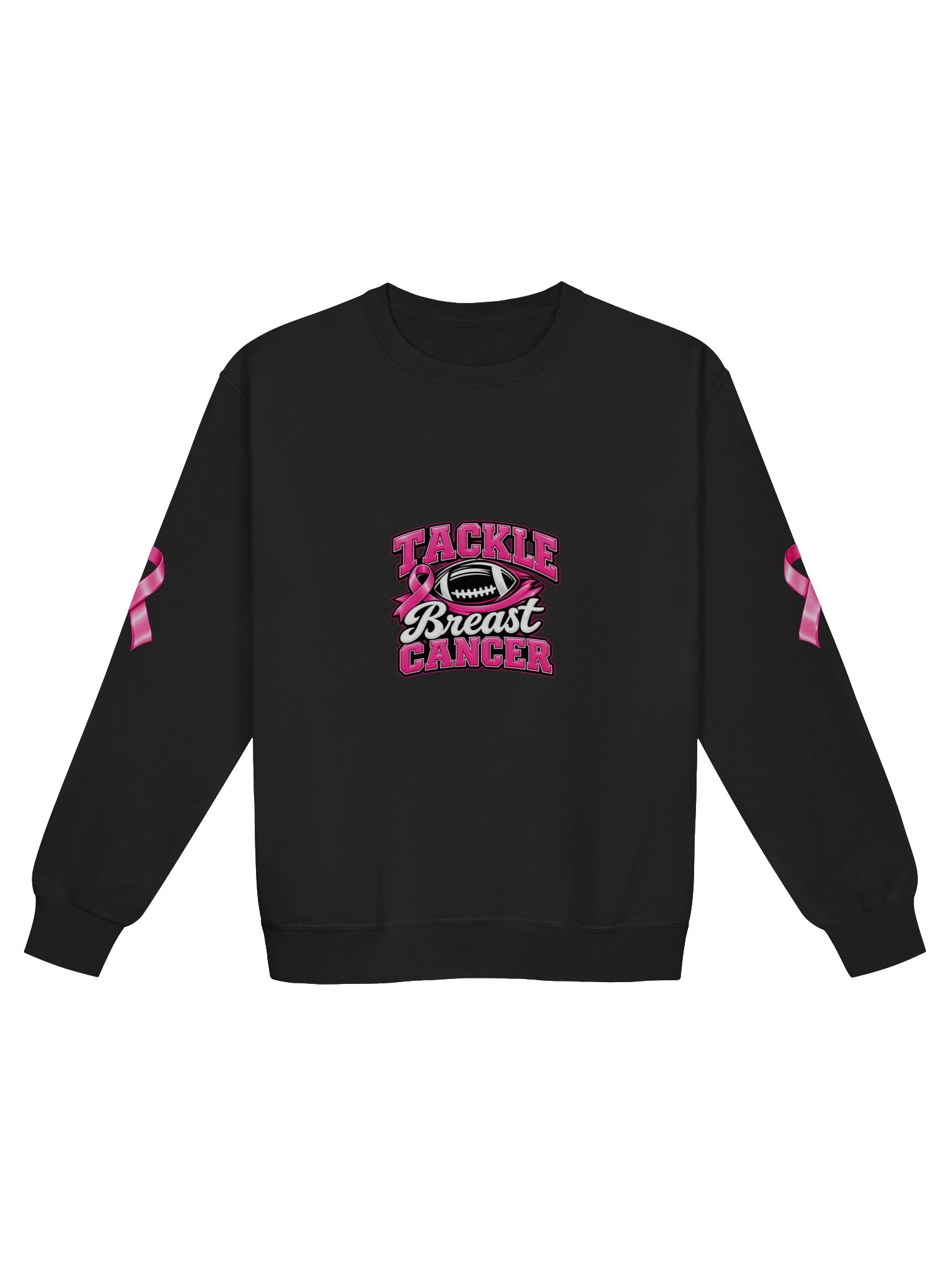 Tackle Breast Cancer Football Awareness Sweatshirt product image (3)