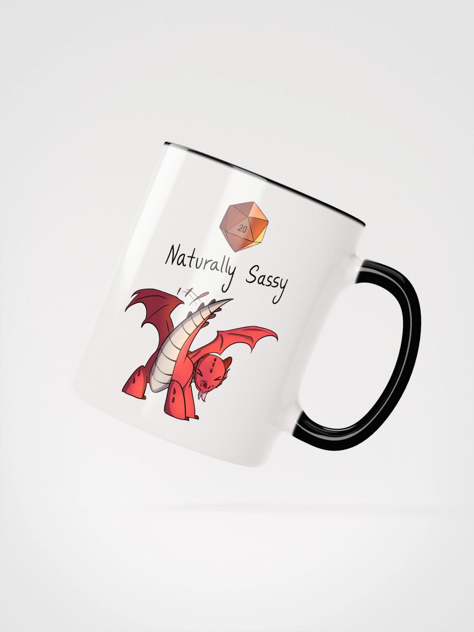 'Naturally Sassy' Dragon Mug product image (10)
