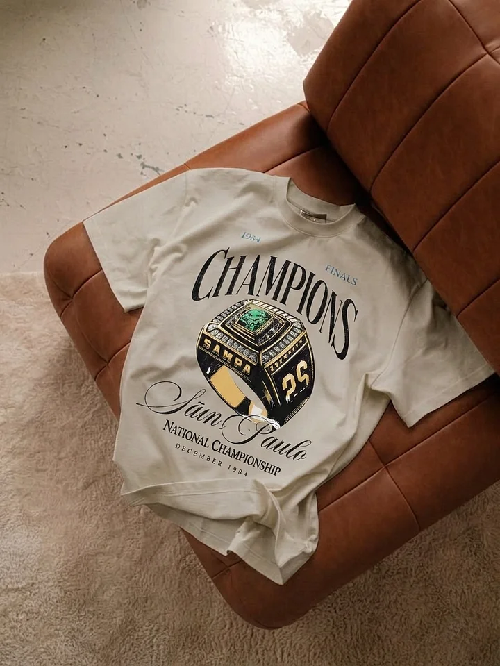 São Paulo Champions — Vintage Graphic Tee product image (2)