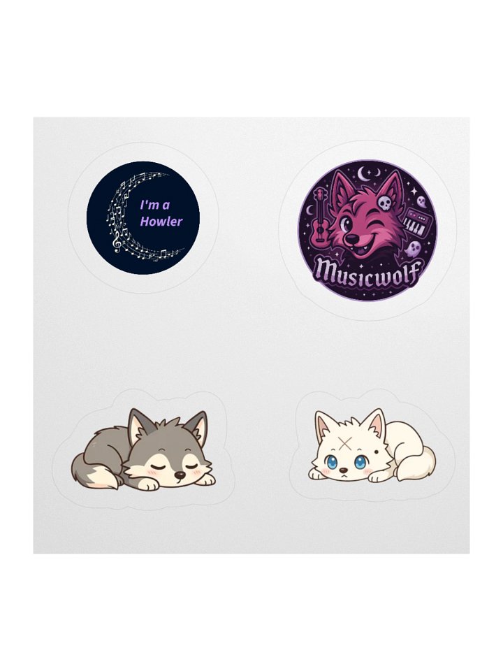 Wolf Pack Stickers product image (2)
