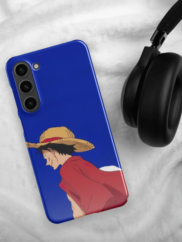 Chill StrawHat Luffy Anime Snap Case product image (2)