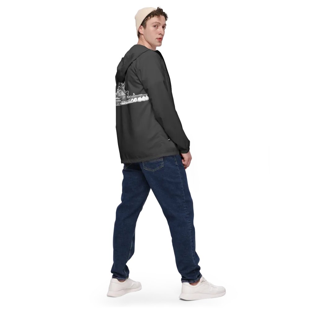 Gray Foss tug Sketch Windbreaker product image (12)
