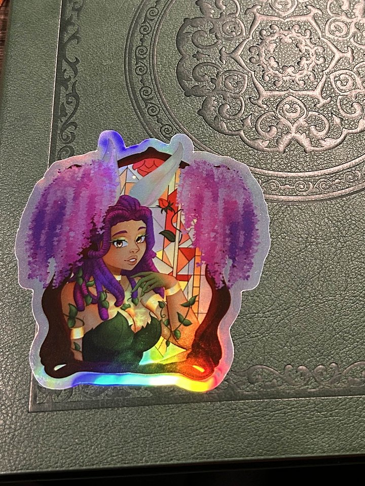 Holographic Stained Glass Emera product image (4)