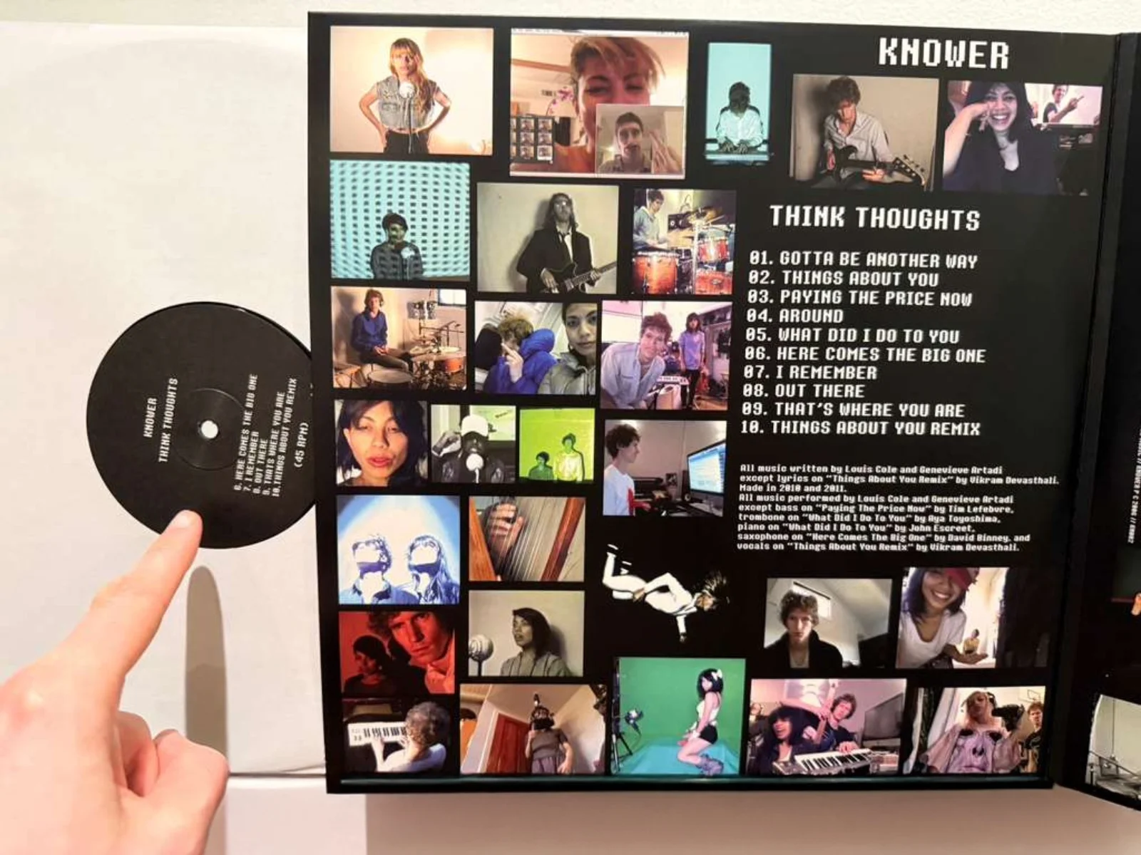 KNOWER Think Thoughts - Let Go: Double Album Vinyl | KNOWER