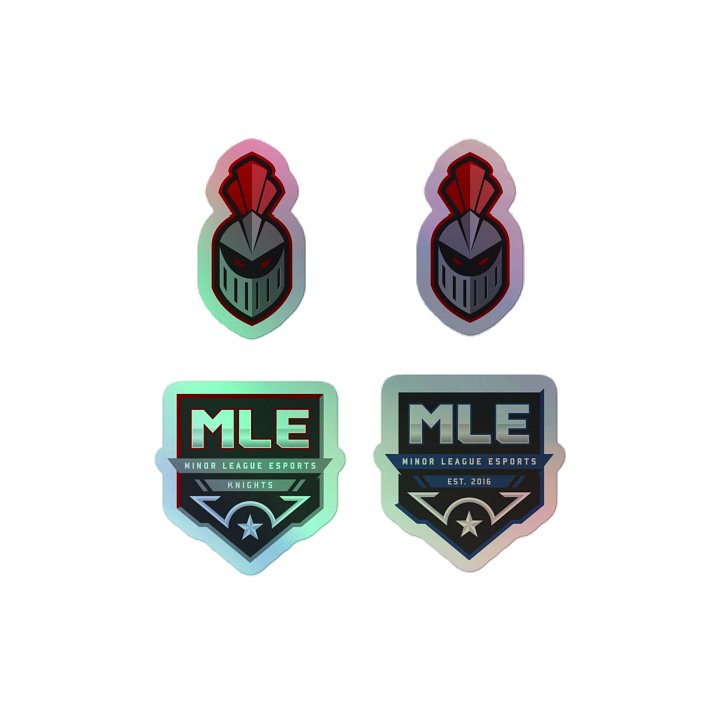 Knights Holographic Sticker Set product image (2)