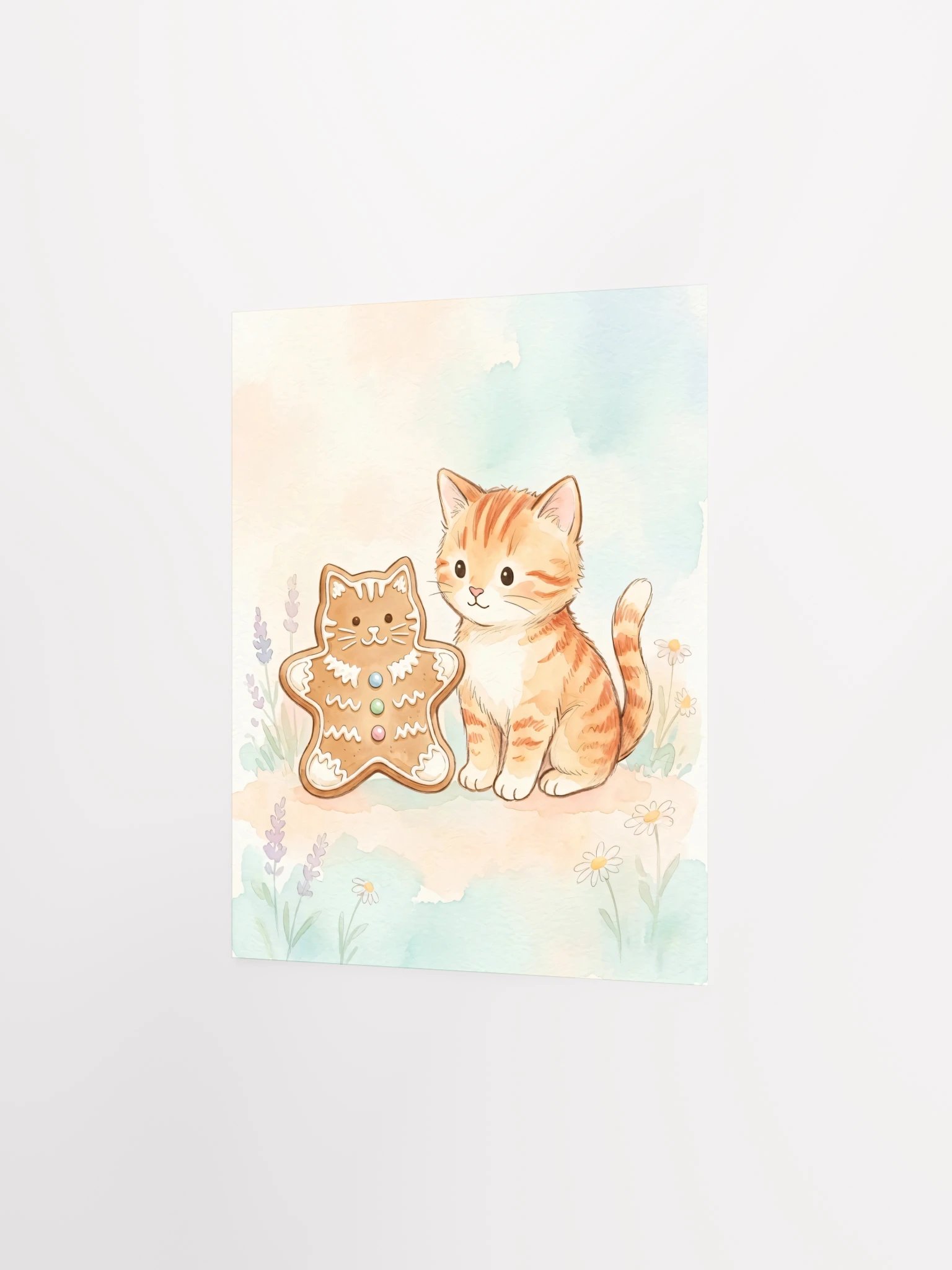 Gingerbread Kitten Poster product image (26)
