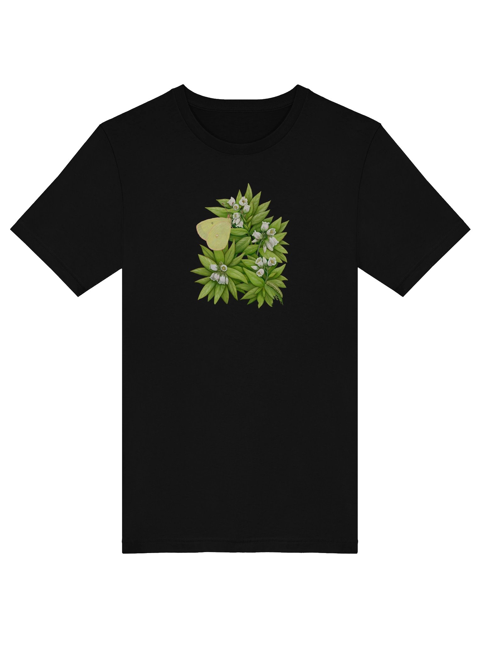 Pink Sulphur Butterfly Soft Tee product image (3)