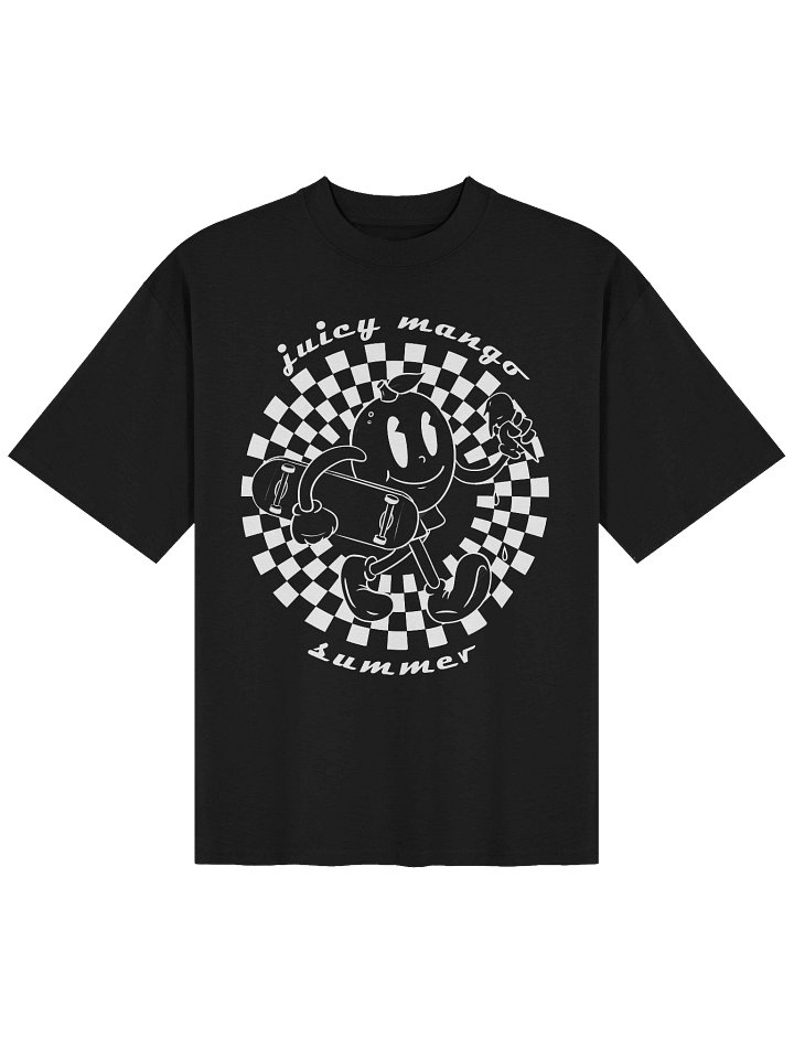 Summer Skater White Front Print - Boxy Tshirt product image (1)