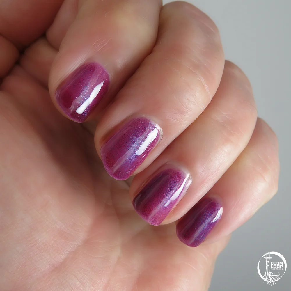 MORAL PANIC - Neon Purple Jelly Magnetic Shimmer Polish product image (4)