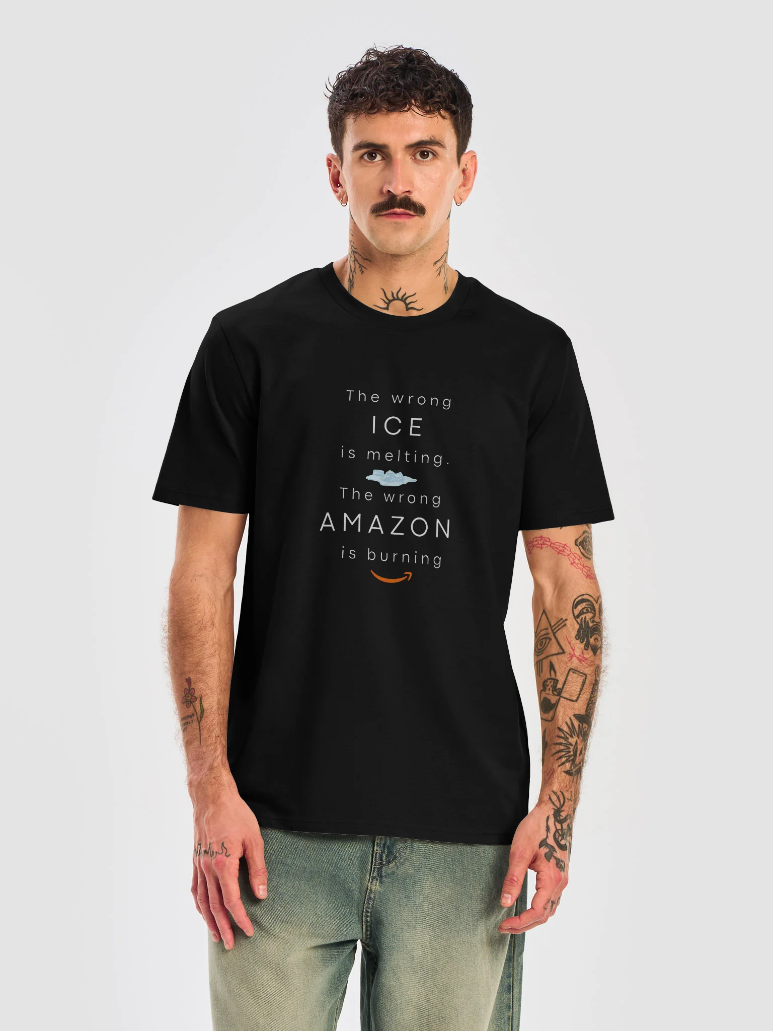 ANTI-ICE & AMAZON TEE. product image (5)
