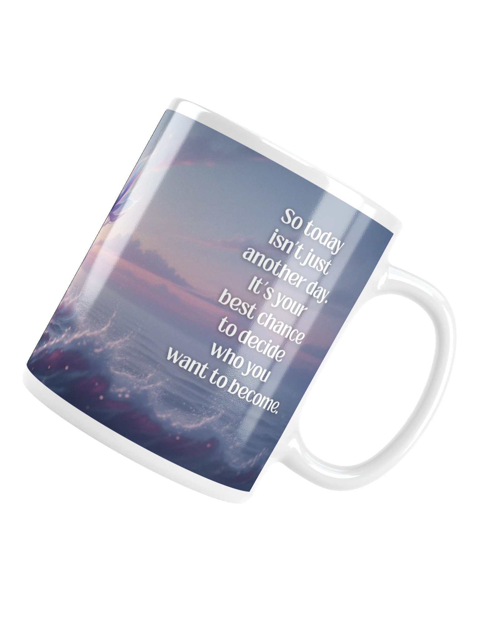 Breathe. Bloom. Believe. Momentum Mug – Pastel Bloom product image (7)