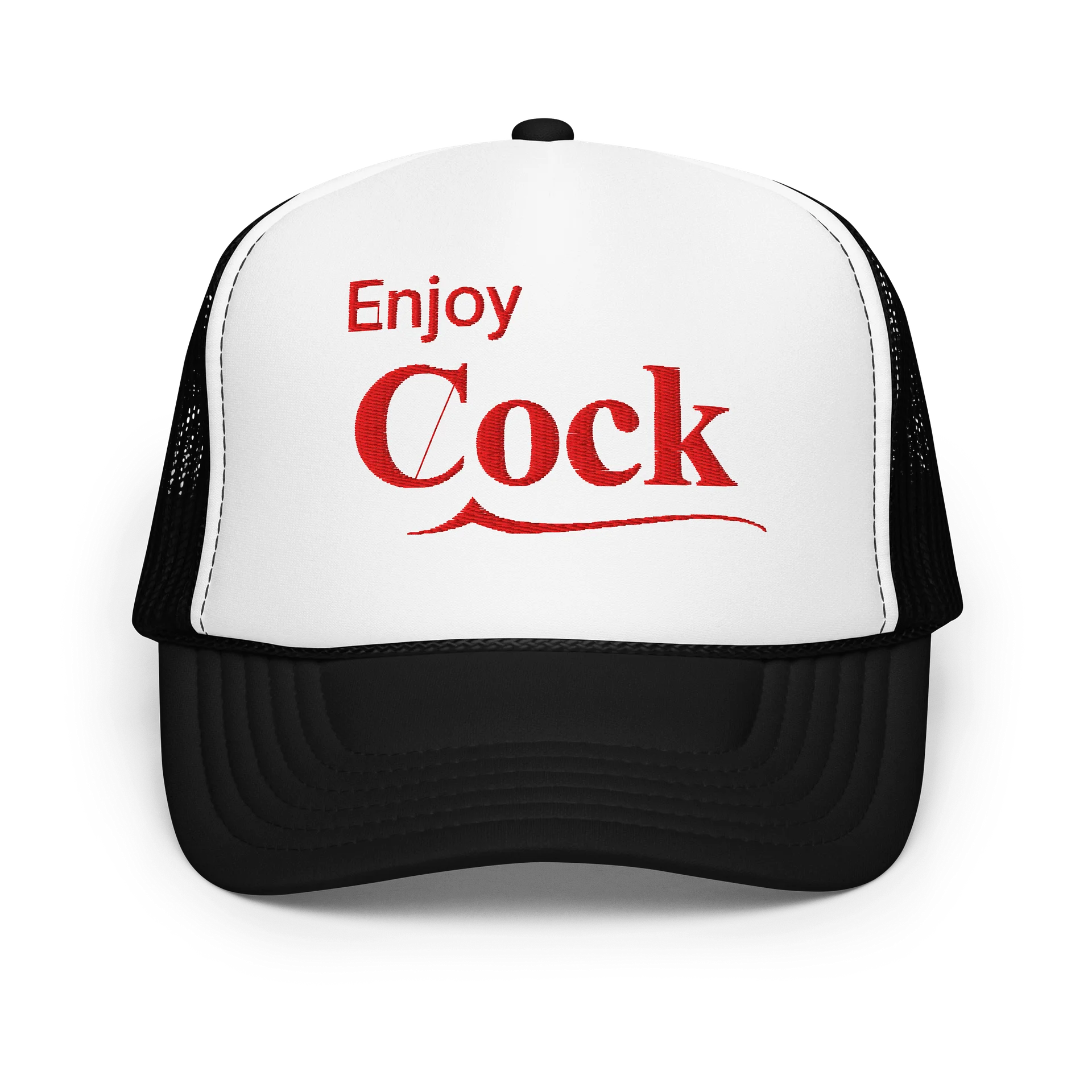 ENJOY COCK Foam Trucker Hat product image (1)