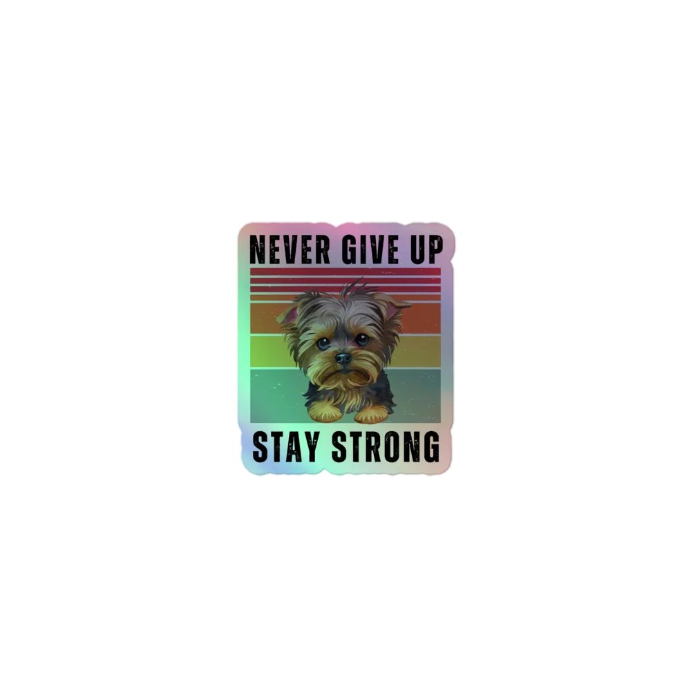 Floppy Paws Holographic Sticker Set product image (1)