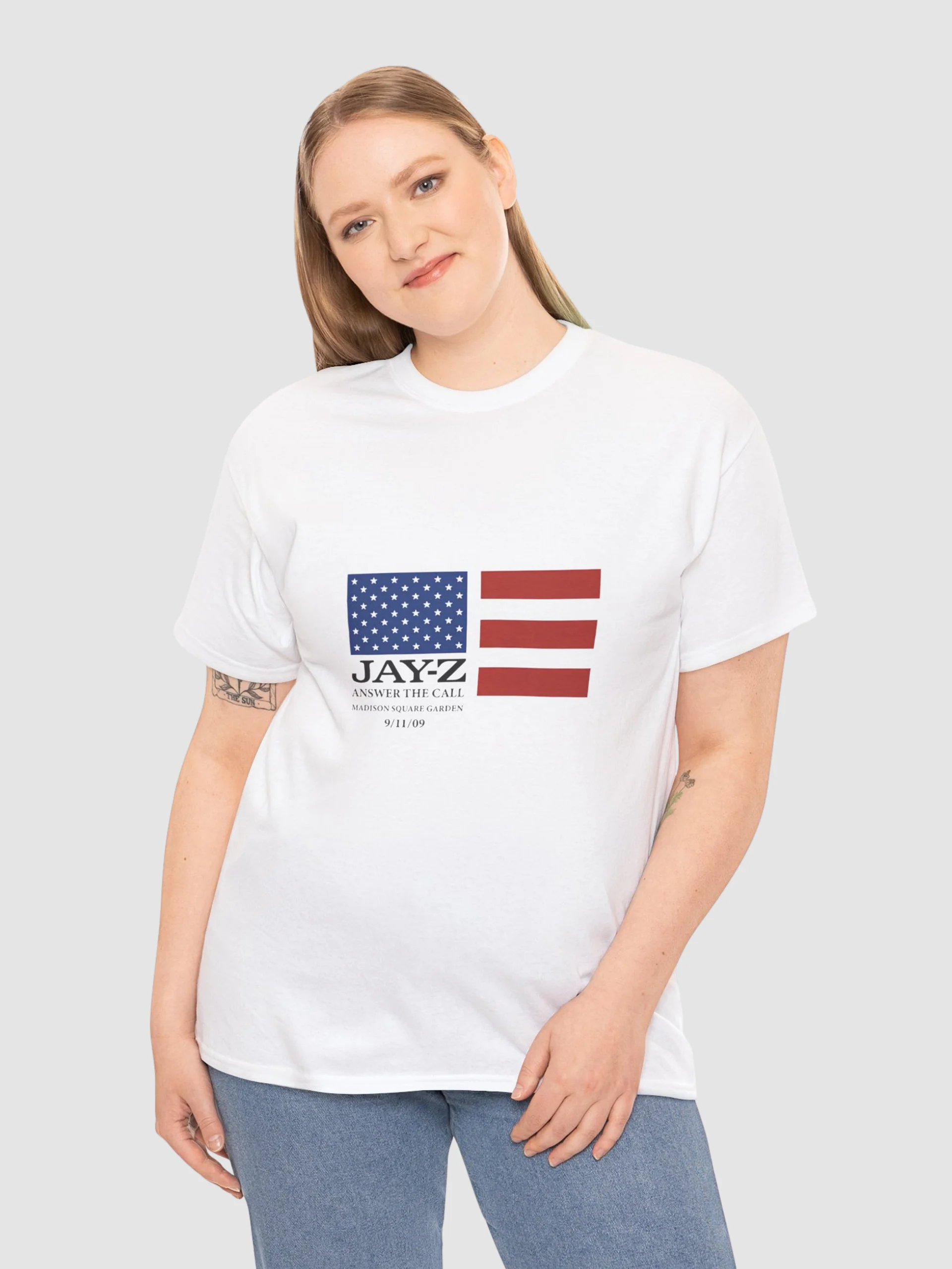 Jay Z Answer The Call Madison Square Garden 9 11 09 Shirt product image (1)