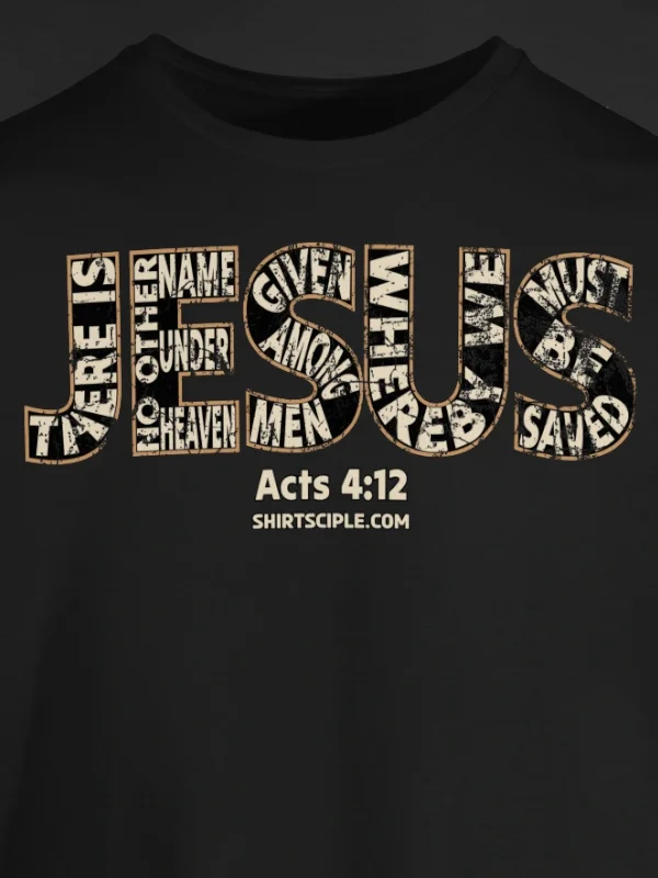 JESUS Acts 4:12 T-Shirt product image (2)