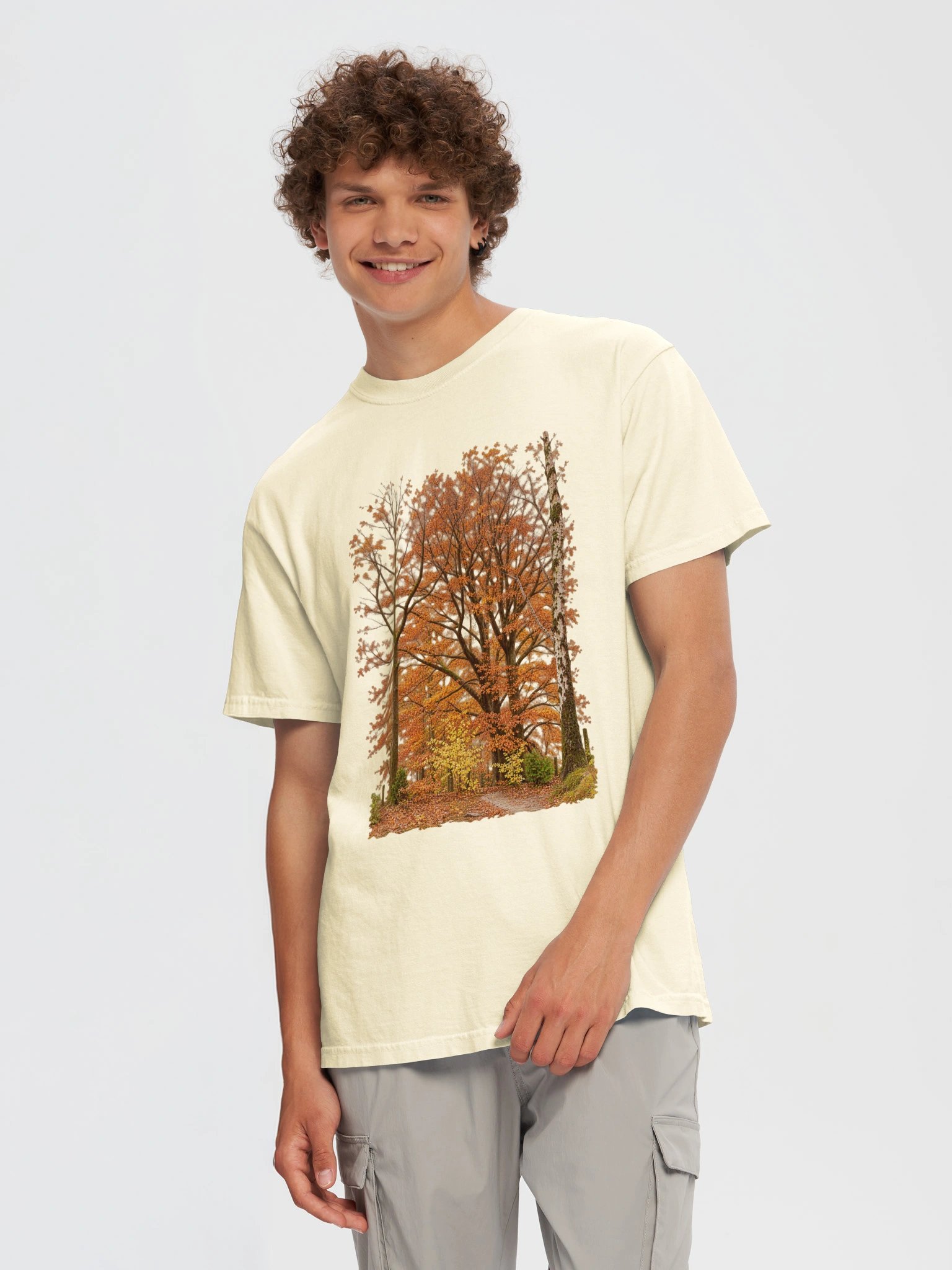 Falling Leaves — Premium Unisex T-Shirt product image (9)