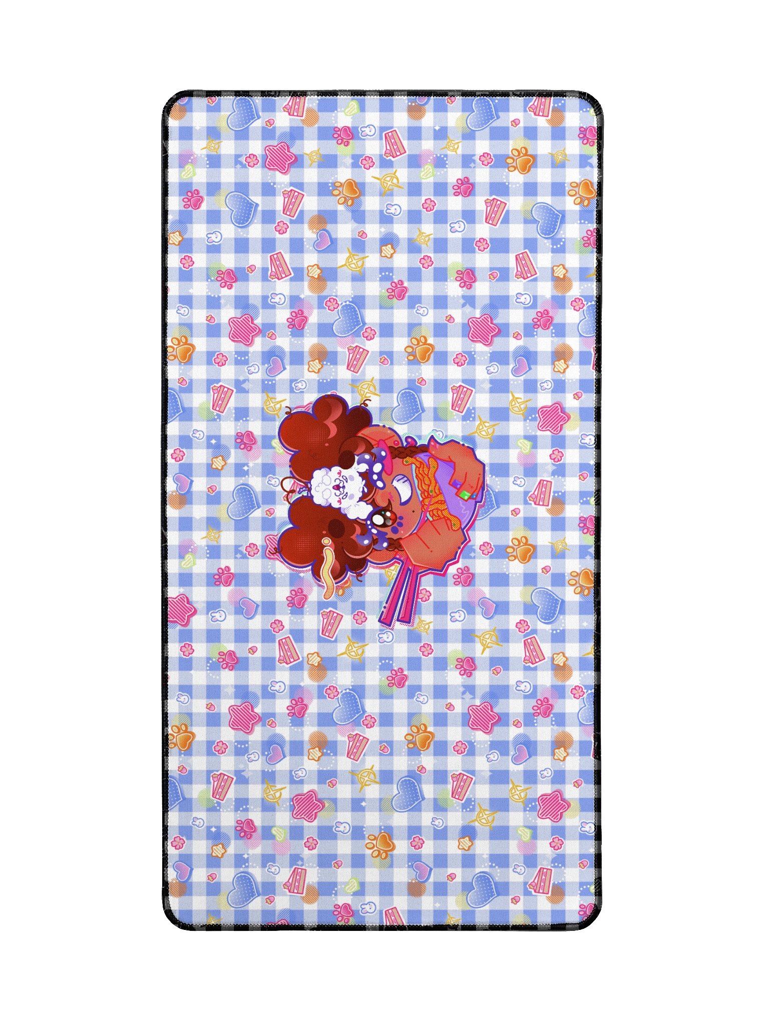 RamenDoodlesCafe Cartoon Gaming Mat product image (3)