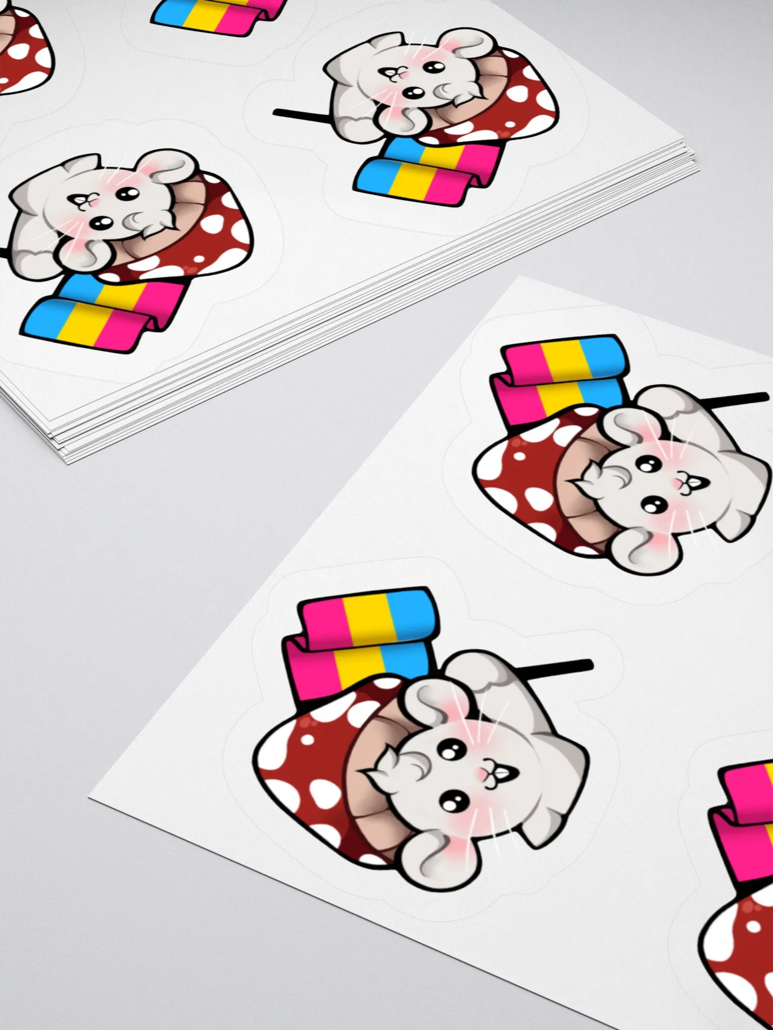 Pansexual Pride Flag Stickers product image (4)