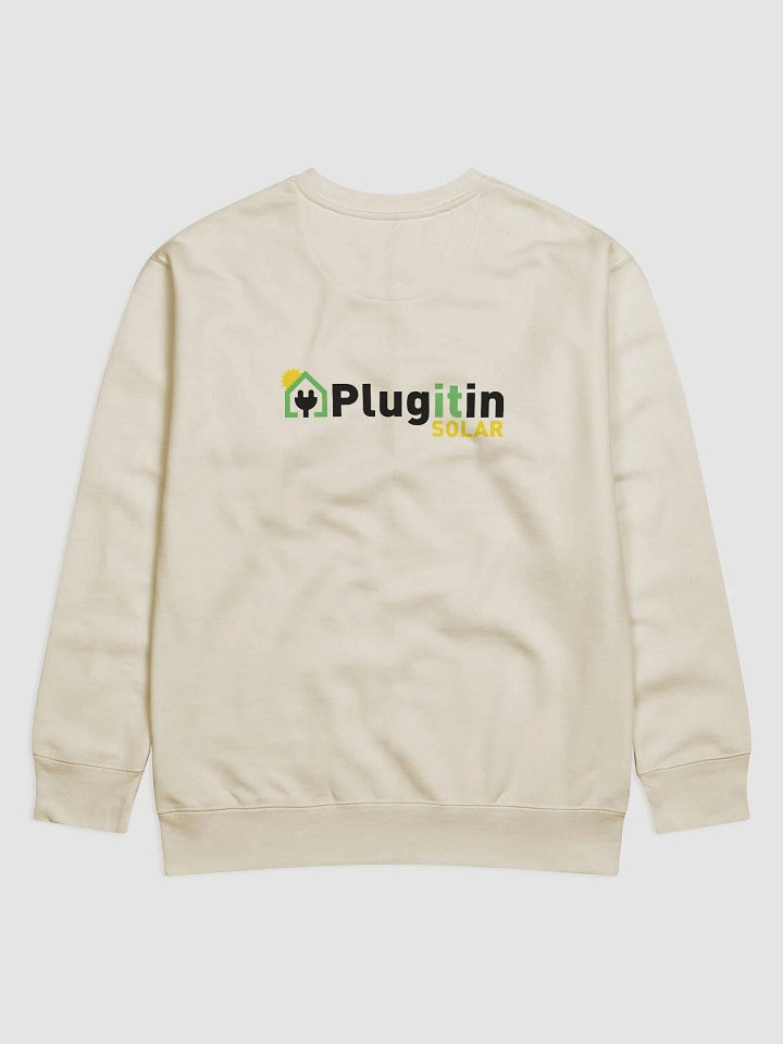 Plug It In Solar High-Quality Premium Sweatshirt product image (9)