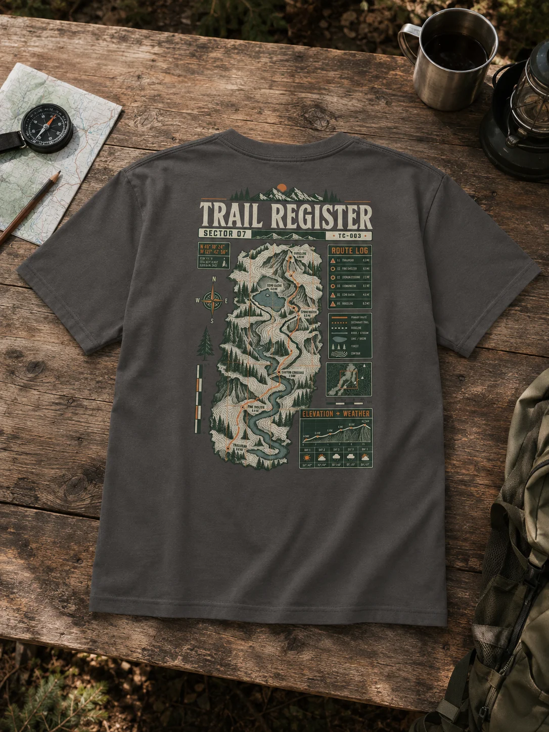 Trail Register — Heavyweight Tee product image (4)