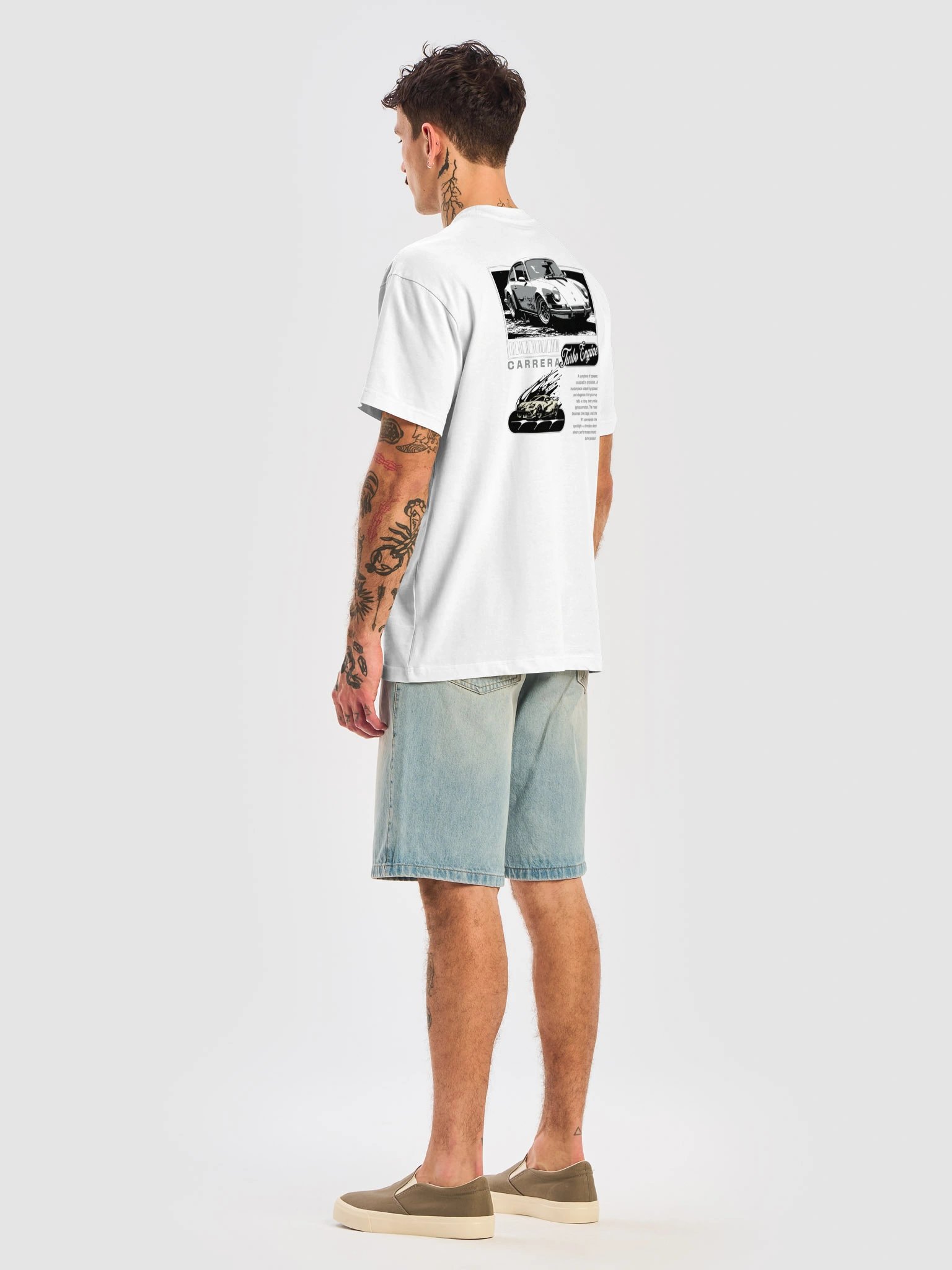Signature Ink Black Oversized Box Tee product image (2)