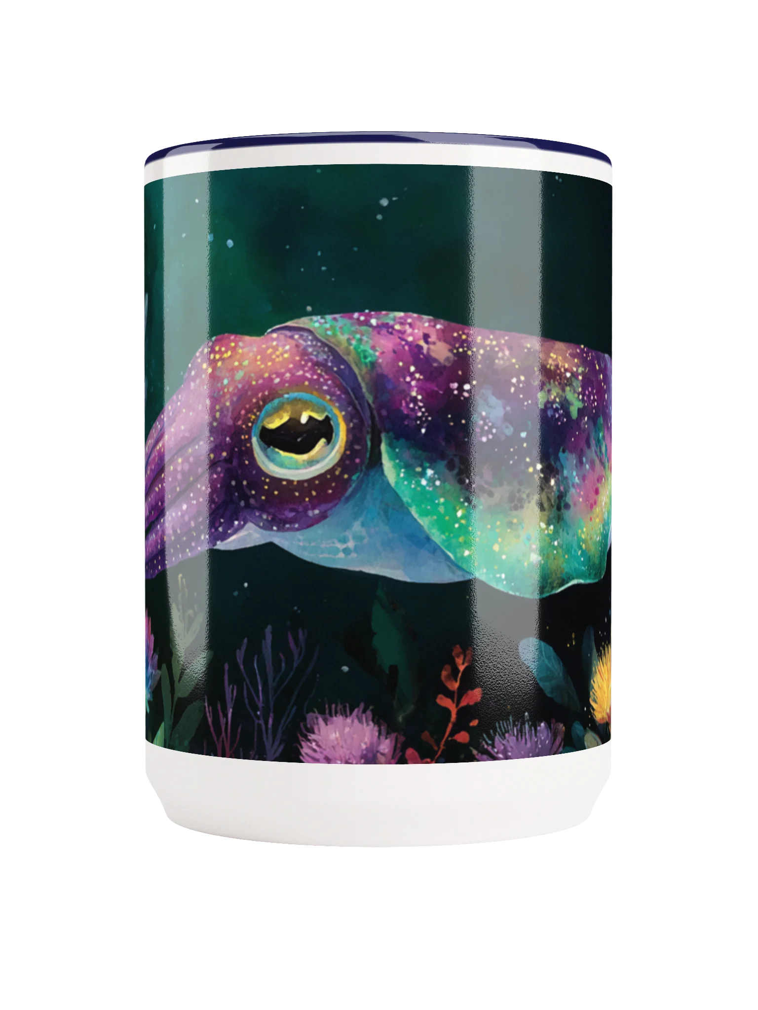 The Deep | Squid Art Mug product image (2)