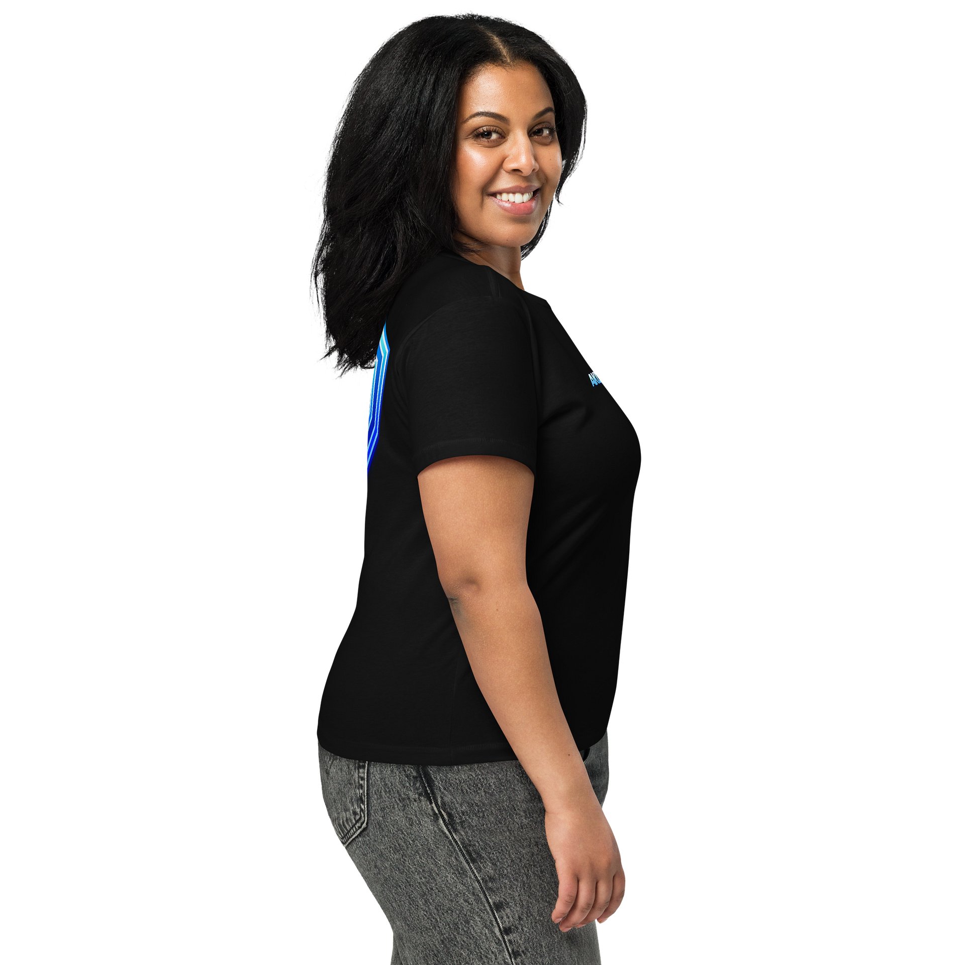 • AKC // Mission Control Women’s High-Waisted Tee | Arkfall Kitty Collective product image (5)