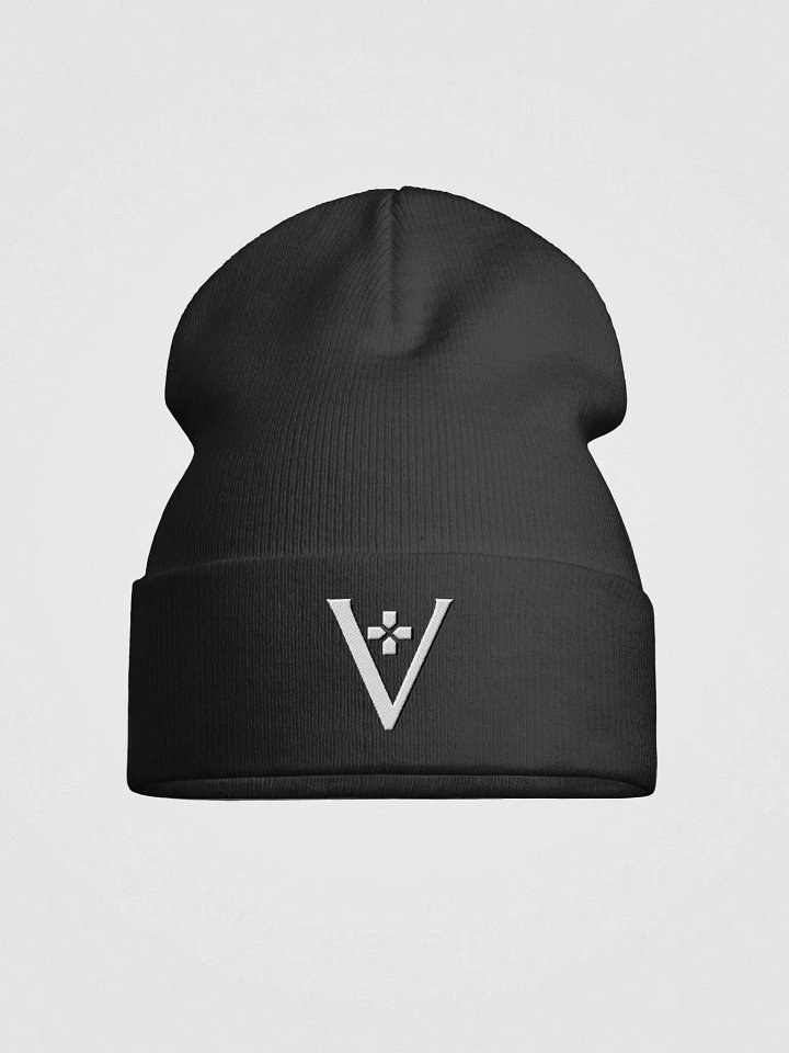 V-Plus Logo Ribbed Beanie product image (1)