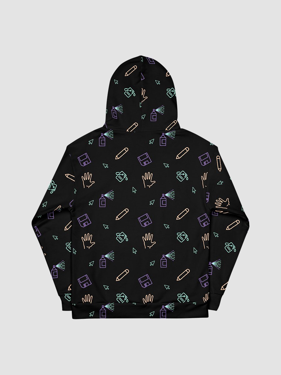 Computer Lab print classic hoodie product image (5)