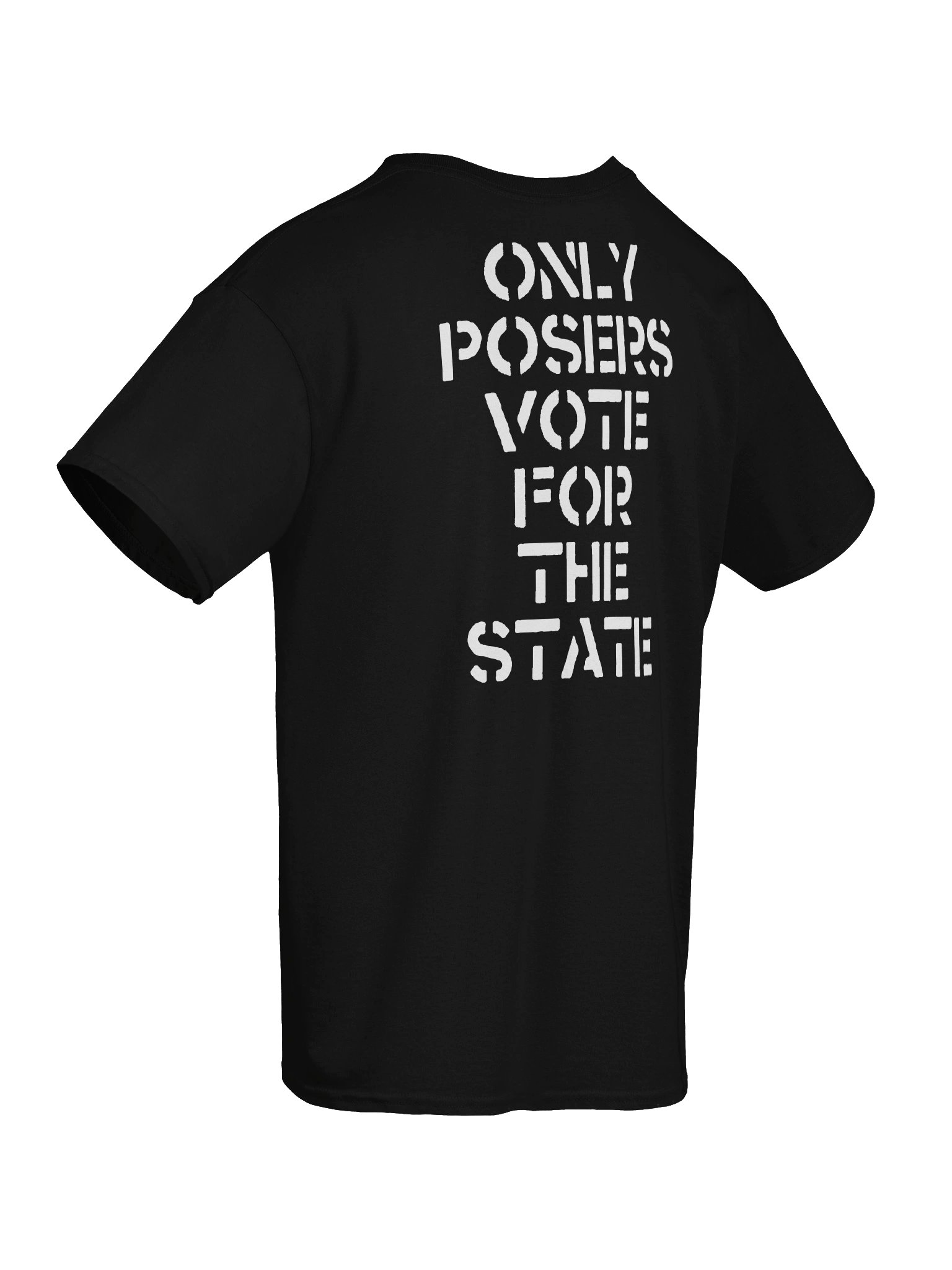 ONLY POSERS VOTE FOR THE STATE W/ INSIGNIA product image (8)